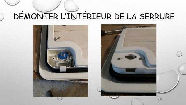 sécurisation  porte coffre campingcar