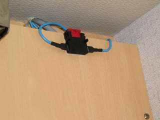 montage fusible de 10A