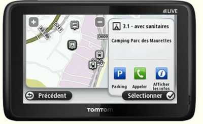 gps tomtom camper et caravan
