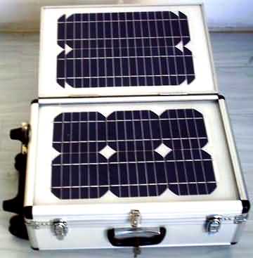 station solaire mobile