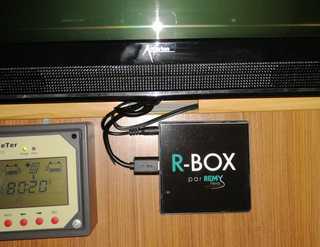 montage en façade de la r-box