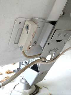 parabole sur le toit