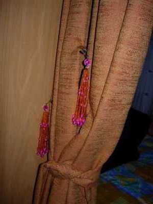 montage des rideaux pour la chambre d'un campingcar 2